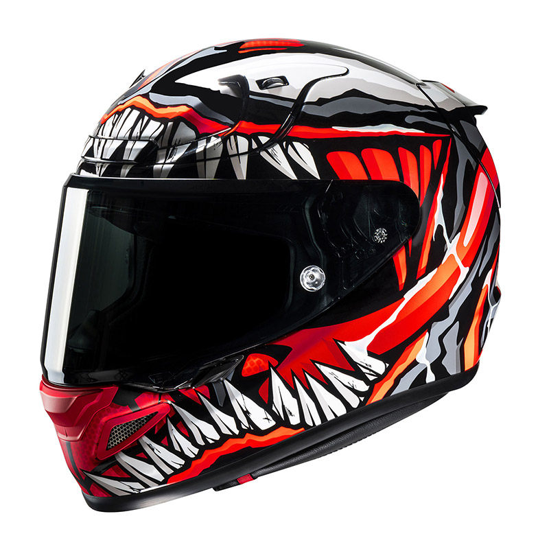 Casco Integrale Hjc Rpha Mc Sf Maximized Venom Marvel Opaco