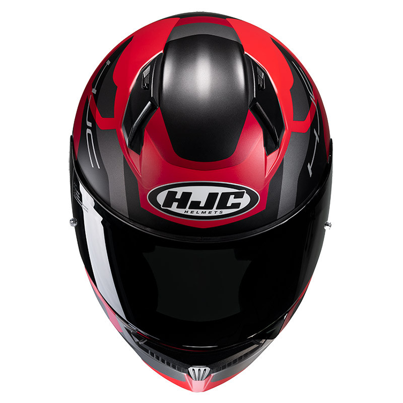 Casco integrale HJC C10 Tins MC1SF Nero Rosso Opaco - 95456