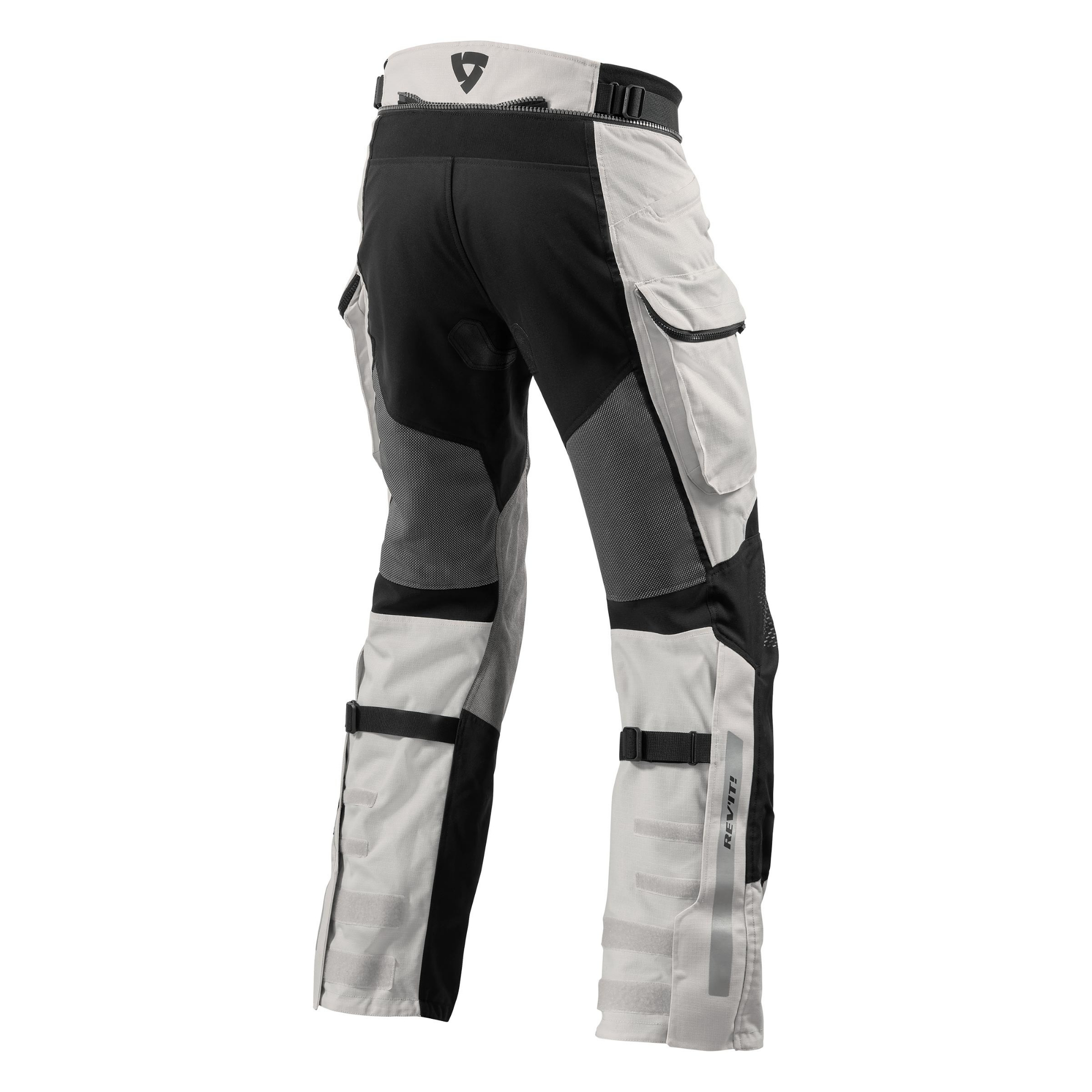 Pantaloni moto ventilati Rev'it Cayenne 2 Argento Allungato - 94528