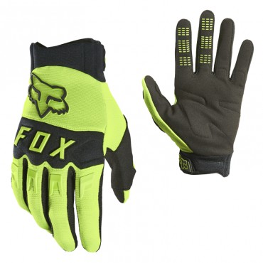 Guanti Cross Enduro FOX DIRTPAW  fluorescent yellow