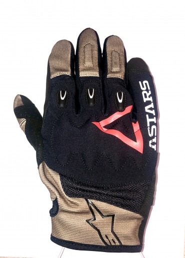 Guanti on-off Alpinestars TECHDURA Nero Marrone