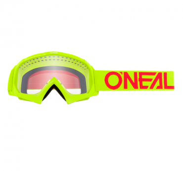 Maschera cross bambino O'Neal B-10 neon yellow red