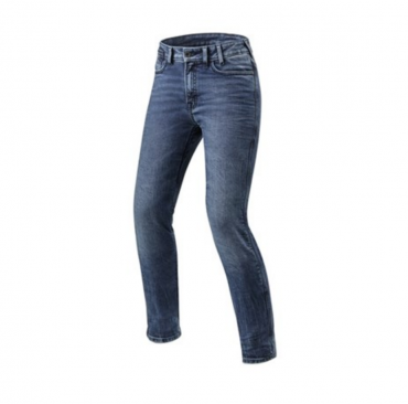 Jeans Victoria Ladies Medium Blue Rev'it Standard Allungato