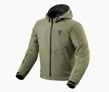 Giacca moto urbana Rev'it AFTERBURN Verde Militare