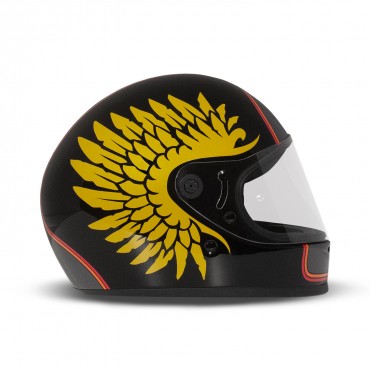 Casco integrale Dmd Rivale Hawk Nero Lucido