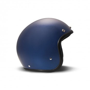 Casco jet DMD Retro Deep Blue Opaco