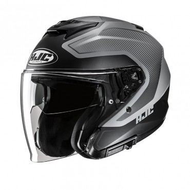 Casco jet HJC i31 Tevis MC5SF Grigio Opaco