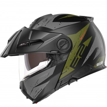 Casco modulare Schuberth E2 Explorer Green Matt