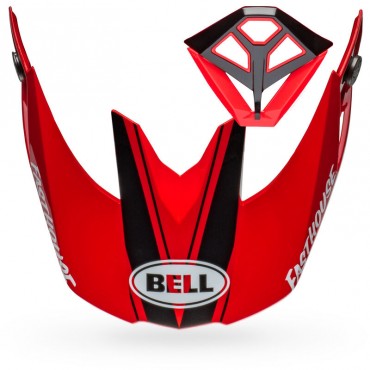 Frontino + presa d'aria casco Bell MOTO-10 SPHERICAL Fasthouse Didt Red Gold