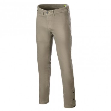 Jeans da moto con protezioni Alpinestars STRATOS Regular Fit Verde