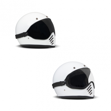 Occhiale DMD per casco Seventy Five trasparente e fumé