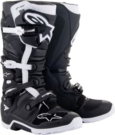 Stivali enduro Alpinestars TECH 7 Drystar Nero Bianco